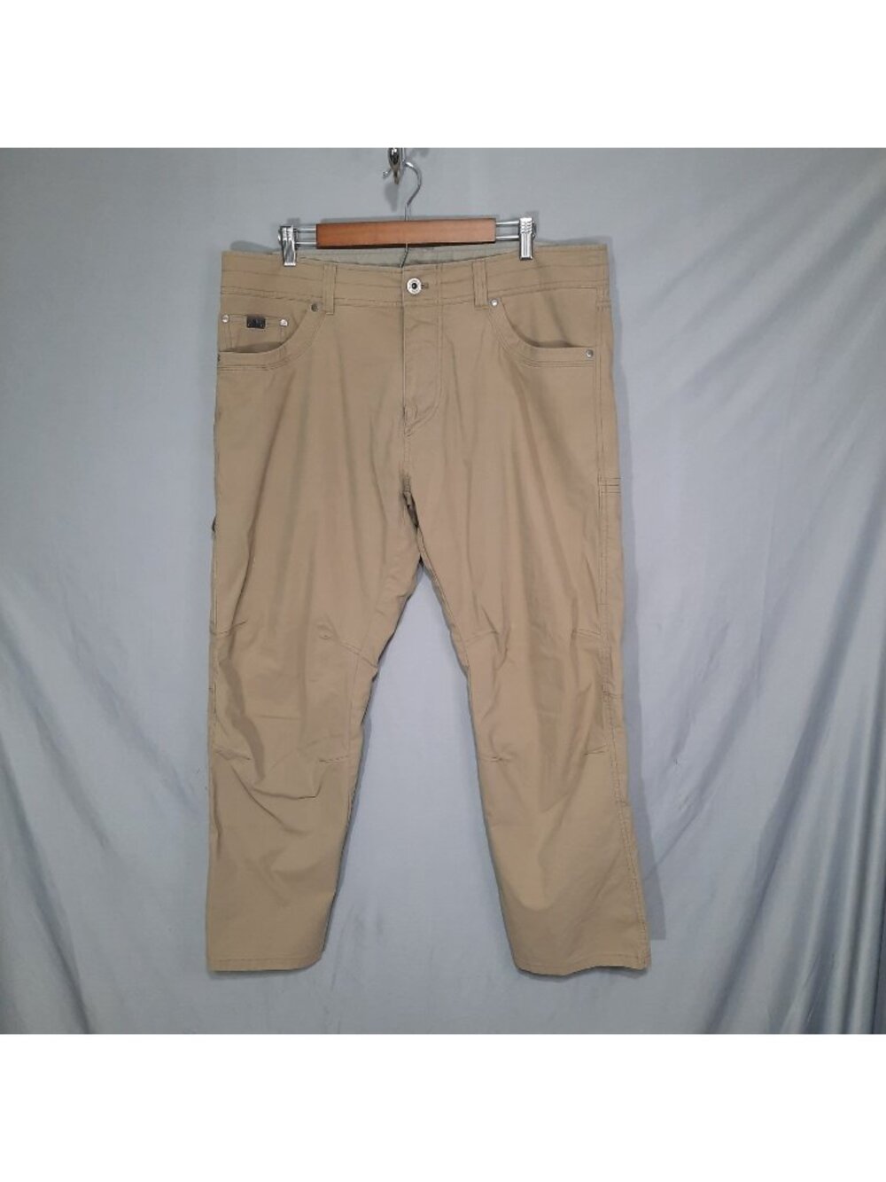 Kuhl Pants Mens 38x30 Revolvr Patina Dye Brown Hiking Outdoor Articulated Knee